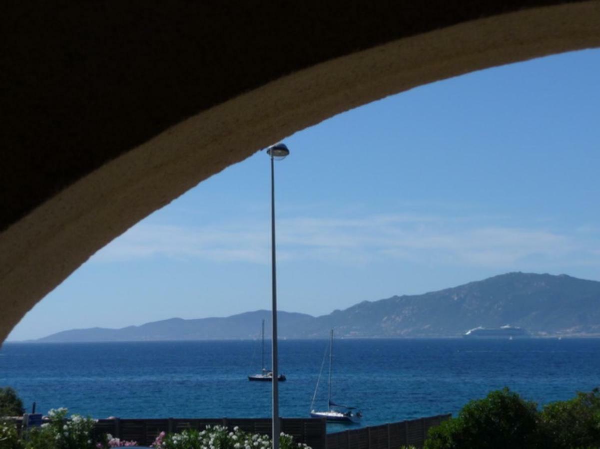 Vue Mer Panoramique Plage 50M Porticcio Corse Exterior foto